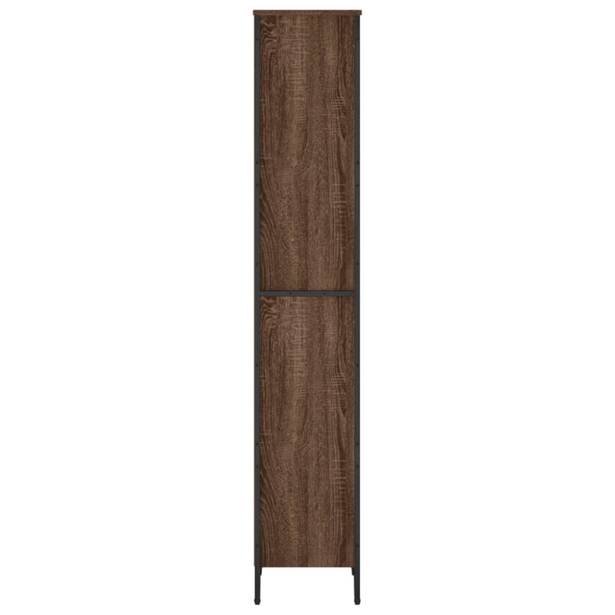 vidaXL Βιβλιοθήκη Καφέ Δρυς 50x31x169 εκ. από Επεξεργασμένο Ξύλο