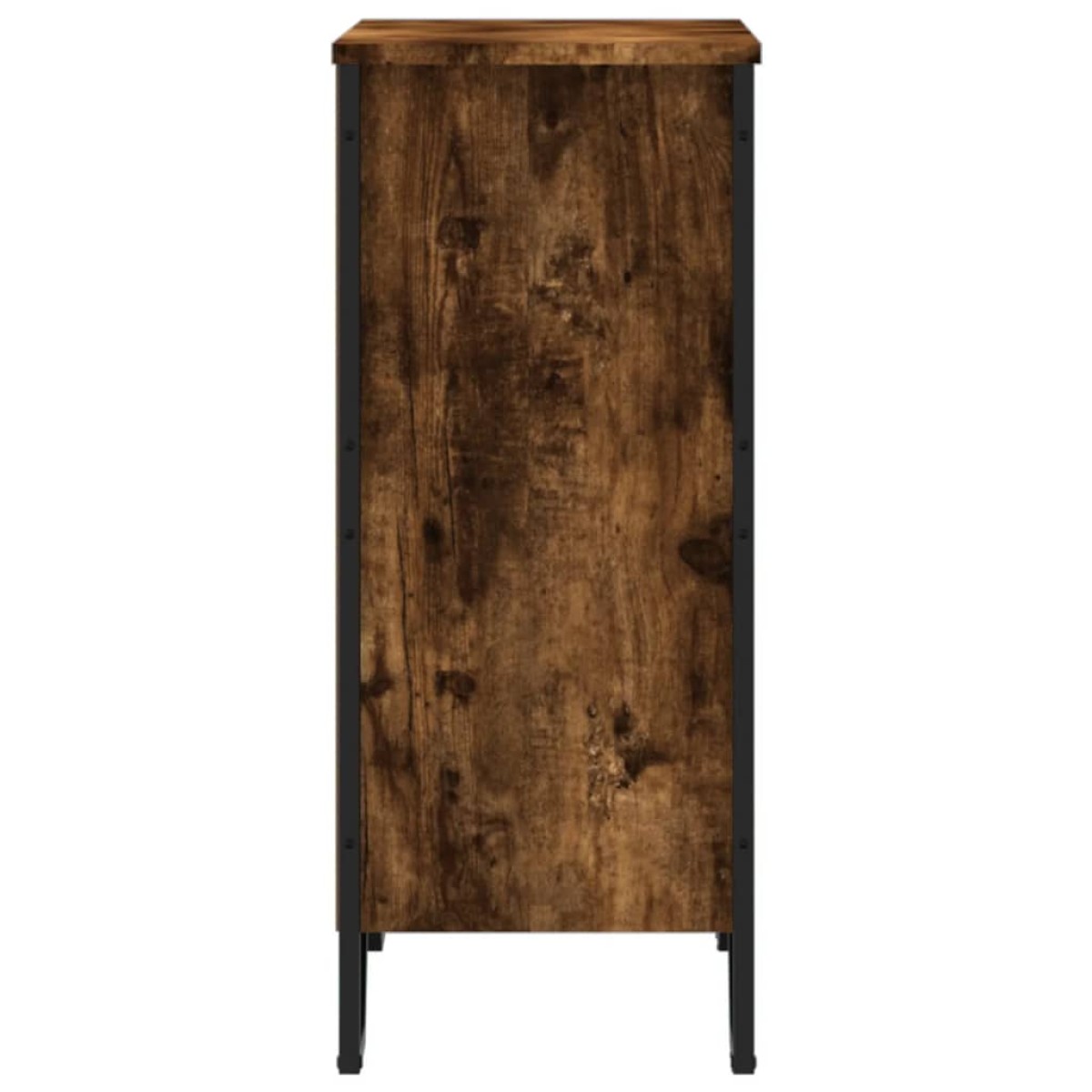 vidaXL Βιβλιοθήκη Καπνιστή Δρυς 80x31x74,5 εκ. από Επεξεργασμένο Ξύλο