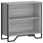 vidaXL Βιβλιοθήκη Γκρι Sonoma 80x31x74,5 εκ. από Επεξεργ. Ξύλο