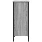 vidaXL Βιβλιοθήκη Γκρι Sonoma 80x31x74,5 εκ. από Επεξεργ. Ξύλο