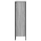 vidaXL Βιβλιοθήκη Γκρι Sonoma 80x31x106 εκ. από Επεξεργ. Ξύλο