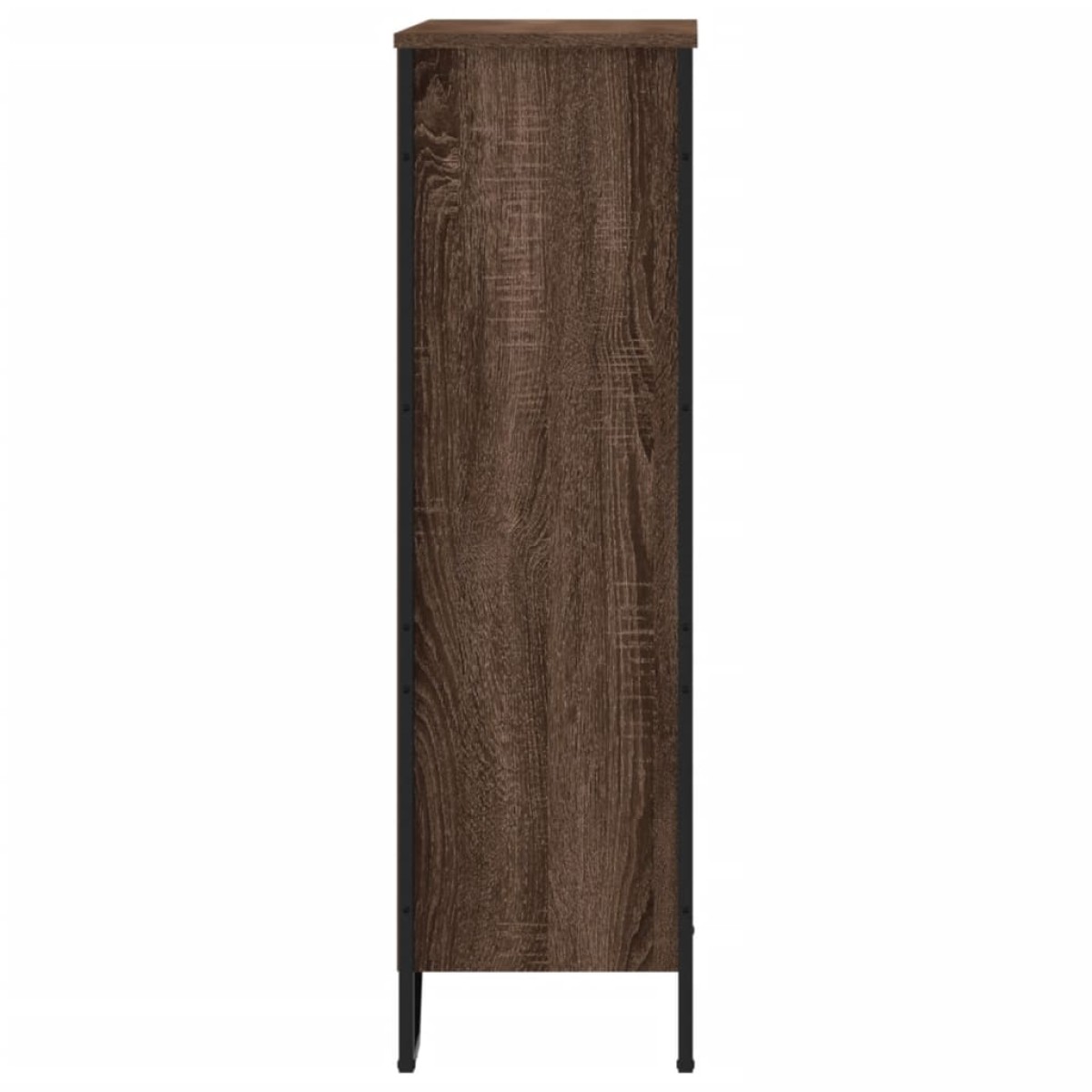 vidaXL Βιβλιοθήκη Καφέ Δρυς 80x31x106 εκ. από Επεξεργασμένο Ξύλο
