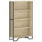 vidaXL Βιβλιοθήκη Sonoma Δρυς 80x31x137,5 εκ. από Επεξεργασμένο Ξύλο