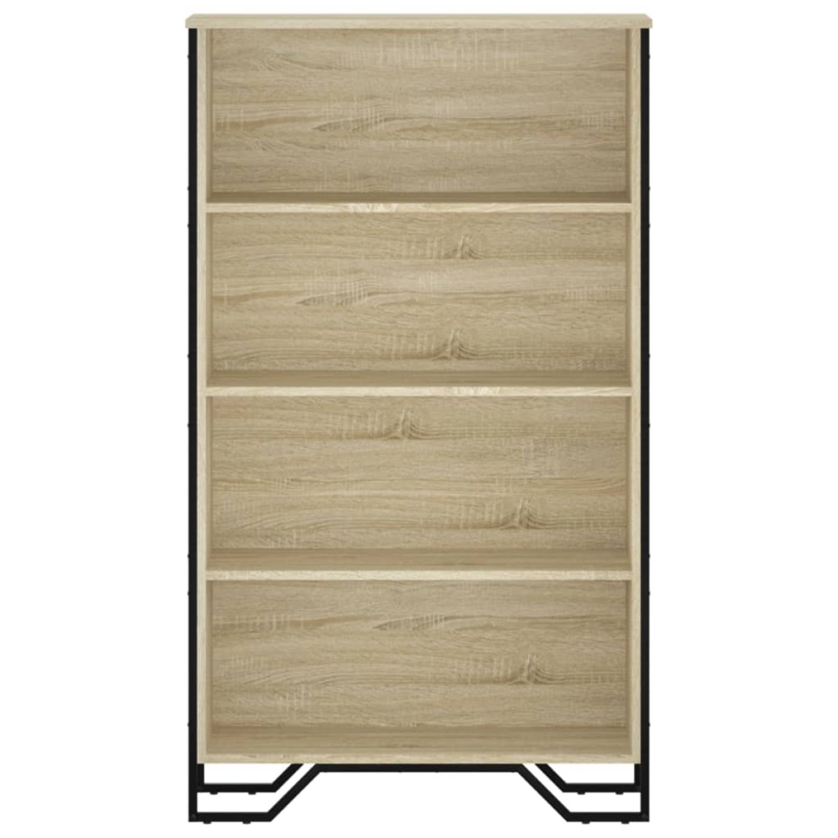 vidaXL Βιβλιοθήκη Sonoma Δρυς 80x31x137,5 εκ. από Επεξεργασμένο Ξύλο