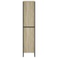 vidaXL Βιβλιοθήκη Sonoma Δρυς 80x31x137,5 εκ. από Επεξεργασμένο Ξύλο