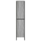 vidaXL Βιβλιοθήκη Γκρι Sonoma 80x31x137,5 εκ. από Επεξεργ. Ξύλο