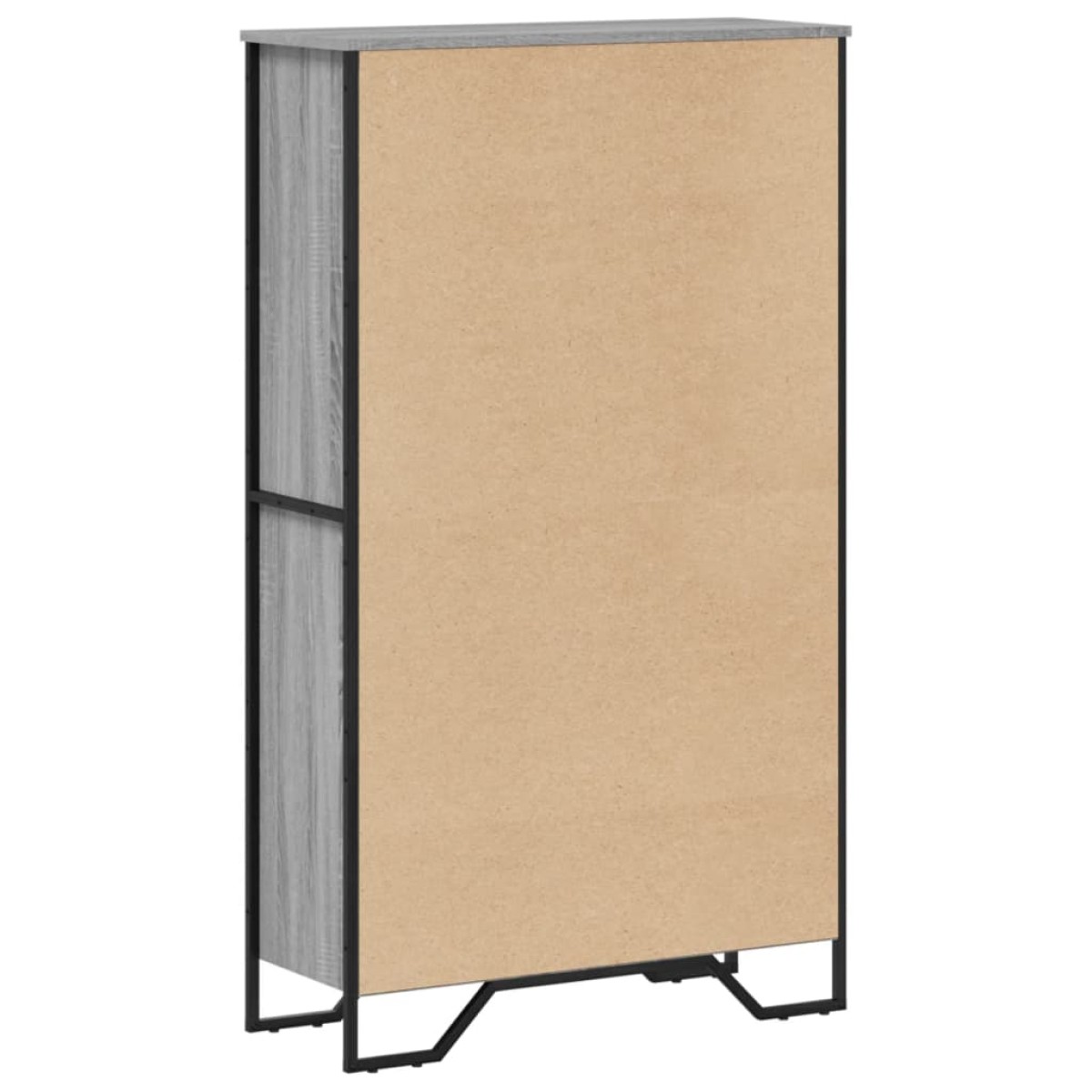 vidaXL Βιβλιοθήκη Γκρι Sonoma 80x31x137,5 εκ. από Επεξεργ. Ξύλο