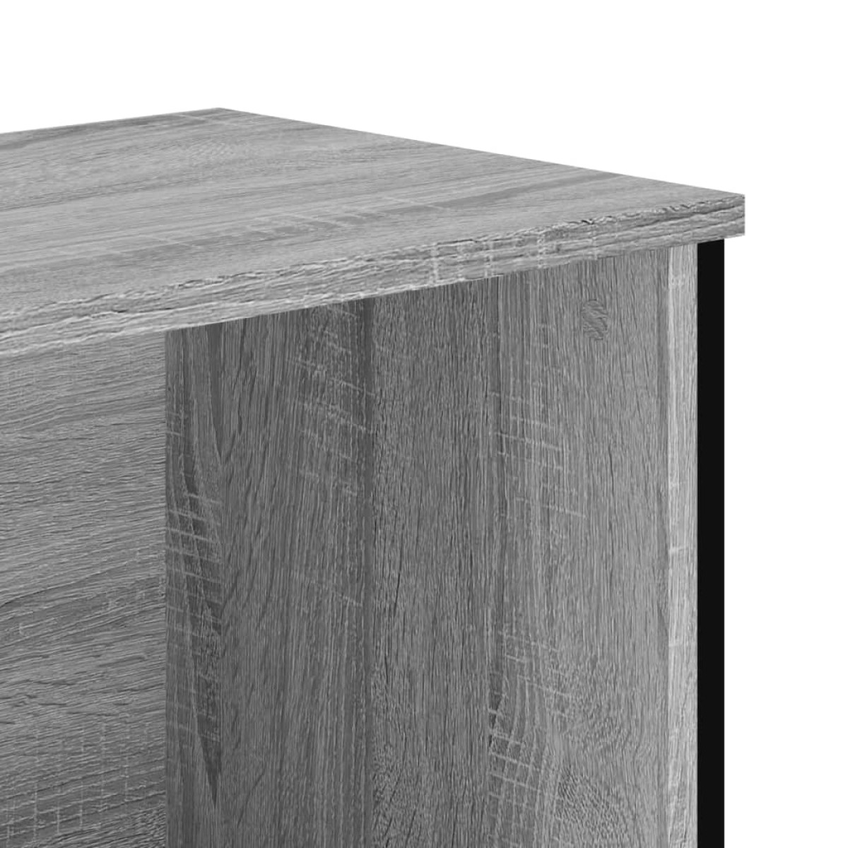 vidaXL Βιβλιοθήκη Γκρι Sonoma 80x31x137,5 εκ. από Επεξεργ. Ξύλο