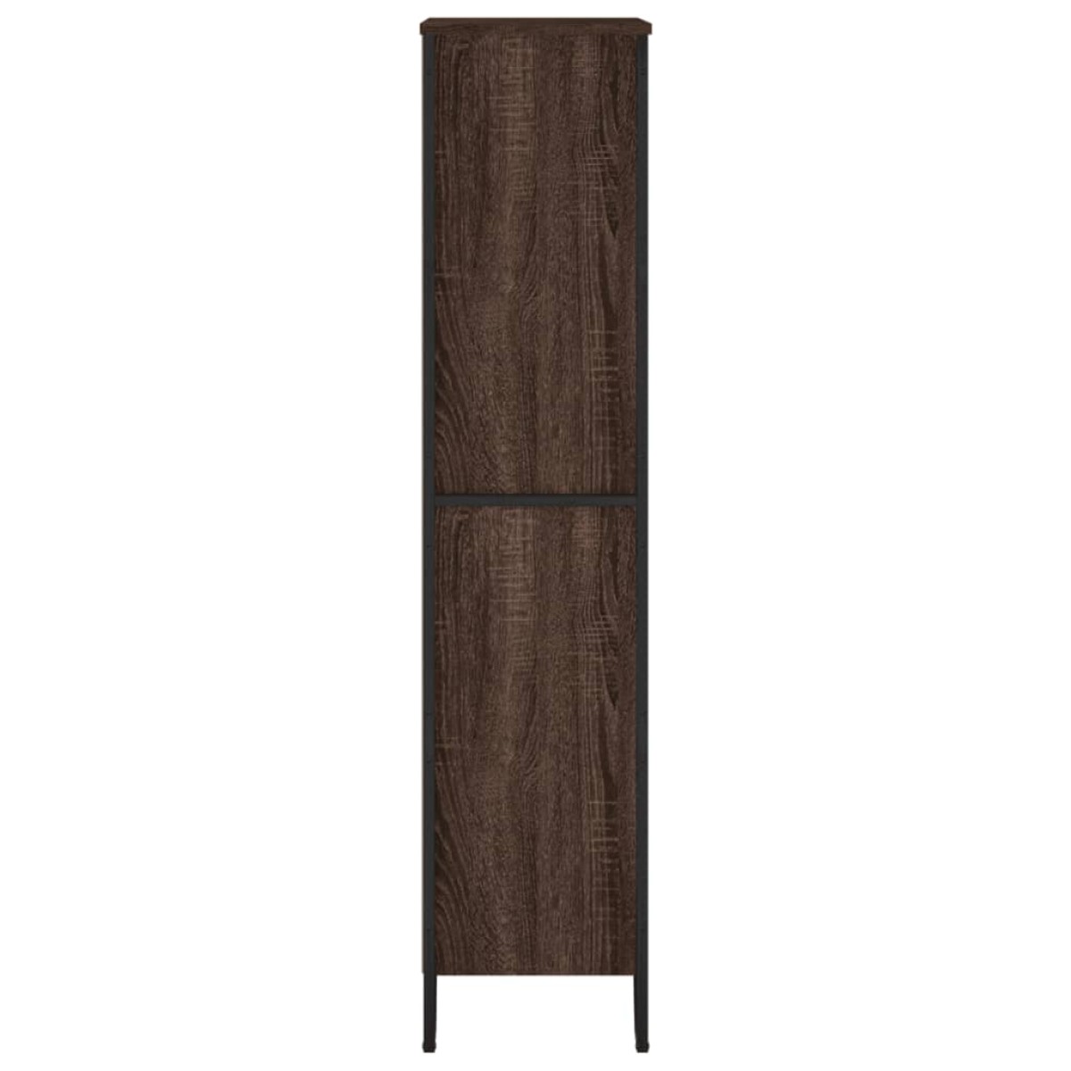 vidaXL Βιβλιοθήκη Καφέ Δρυς 80x31x137,5 εκ. από Επεξεργασμένο Ξύλο