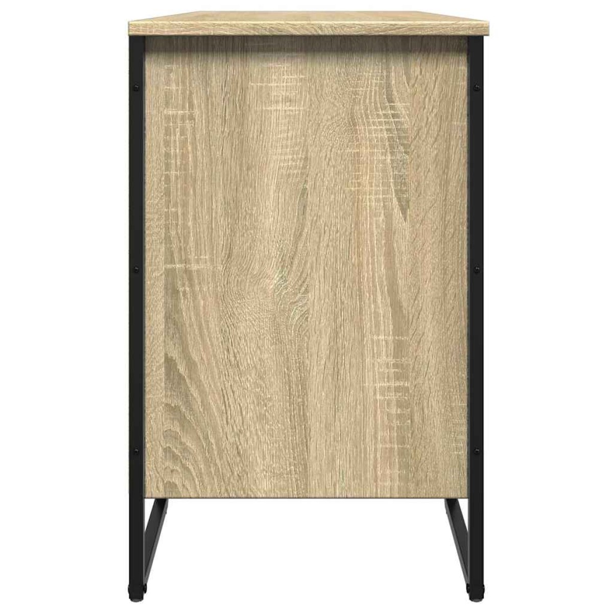 vidaXL Παπουτσοθήκη Sonoma Δρυς 90x38x61,5 εκ. από Επεξεργασμένο Ξύλο