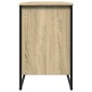 vidaXL Παπουτσοθήκη Sonoma Δρυς 90x38x61,5 εκ. από Επεξεργασμένο Ξύλο