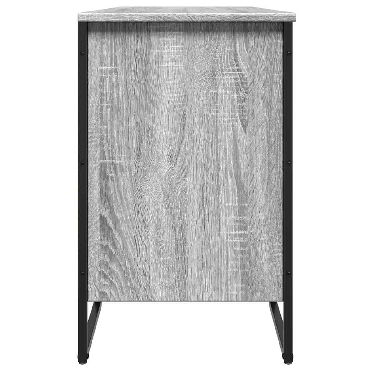 vidaXL Παπουτσοθήκη Γκρι Sonoma 90x38x61,5 εκ. από Επεξεργασμένο Ξύλο