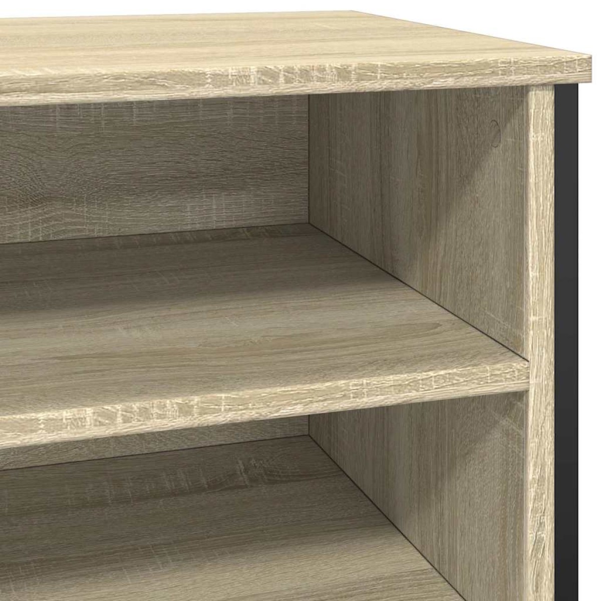vidaXL Παπουτσοθήκη Sonoma Δρυς 80x38x78 εκ. από Επεξεργασμένο Ξύλο