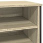 vidaXL Παπουτσοθήκη Sonoma Δρυς 80x38x78 εκ. από Επεξεργασμένο Ξύλο