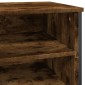 vidaXL Παπουτσοθήκη Καπνιστή Δρυς 80x38x78 εκ. από Επεξεργασμένο Ξύλο