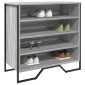 vidaXL Παπουτσοθήκη Γκρι Sonoma 80x38x78 εκ. από Επεξεργασμένο Ξύλο