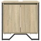 vidaXL Ντουλάπι Νιπτήρα Μπάνιου Sonoma Δρυς 60x35x60 εκ. Επεξ. Ξύλο