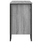 vidaXL Ντουλάπι Νιπτήρα Μπάνιου Γκρι Sonoma 60x35x60 εκ. Επεξ. Ξύλο