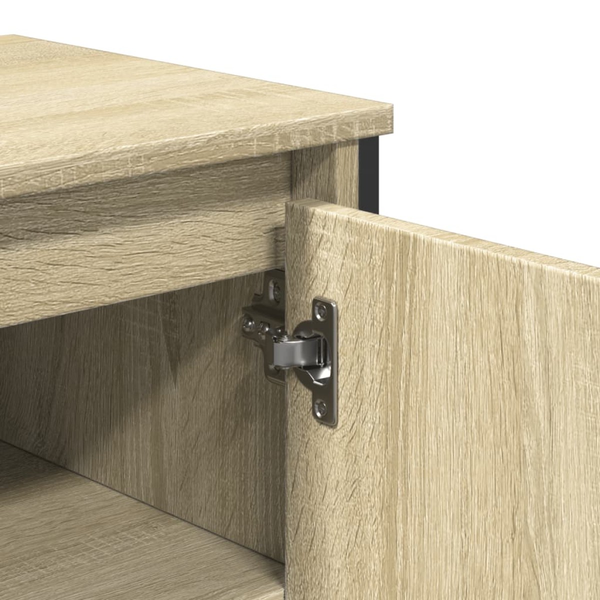 vidaXL Ντουλάπι Νιπτήρα Μπάνιου Sonoma Δρυς 91x35x60 εκ. Επεξ. Ξύλο