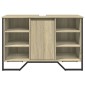 vidaXL Ντουλάπι Νιπτήρα Μπάνιου Sonoma Δρυς 91x35x60 εκ. Επεξ. Ξύλο