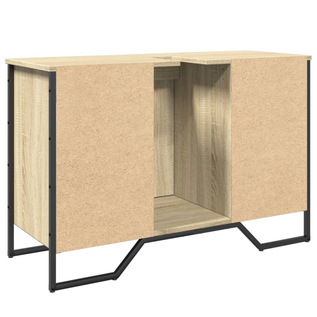 vidaXL Ντουλάπι Νιπτήρα Μπάνιου Sonoma Δρυς 91x35x60 εκ. Επεξ. Ξύλο