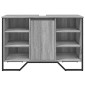 vidaXL Ντουλάπι Νιπτήρα Μπάνιου Γκρι Sonoma 91x35x60 εκ. Επεξ. Ξύλο
