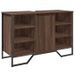 vidaXL Ντουλάπι Νιπτήρα Μπάνιου Καφέ Δρυς 91x35x60 εκ. Επεξ. Ξύλο