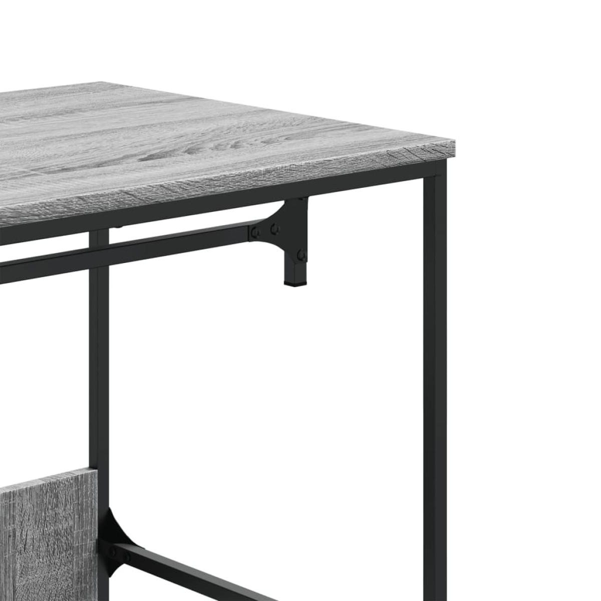 vidaXL Ντουλάπα Γκρι Sonoma 90x50x180 εκ. από Επεξεργασμένο Ξύλο