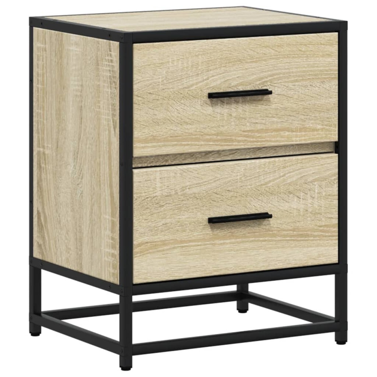 vidaXL Κομοδίνα Sonoma Δρυς 40x31x50 εκ. Επεξεργασμένο Ξύλο