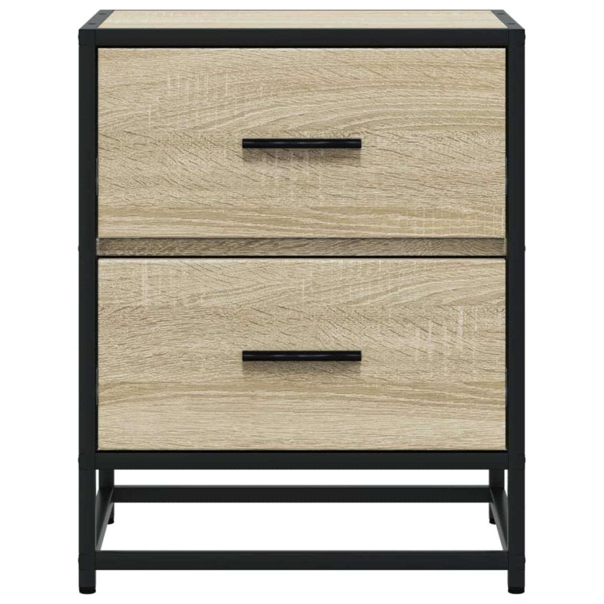 vidaXL Κομοδίνα Sonoma Δρυς 40x31x50 εκ. Επεξεργασμένο Ξύλο