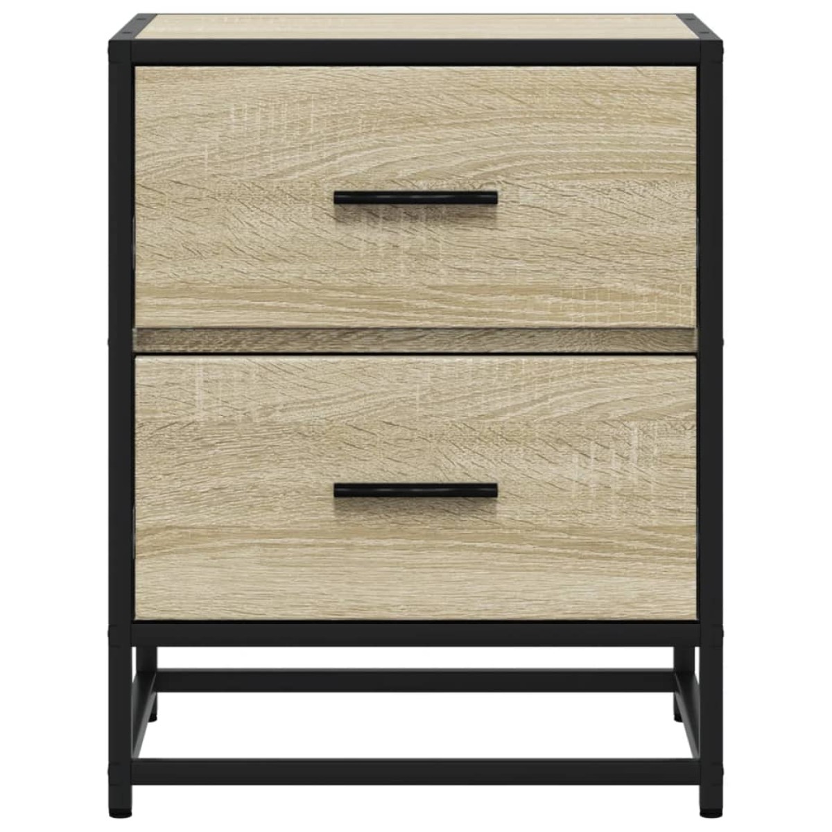 vidaXL Κομοδίνα 2 τεμ. Sonoma Δρυς 40x31x50 εκ. από Επεξεργασμένο Ξύλο