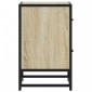 vidaXL Κομοδίνα 2 τεμ. Sonoma Δρυς 40x31x50 εκ. από Επεξεργασμένο Ξύλο