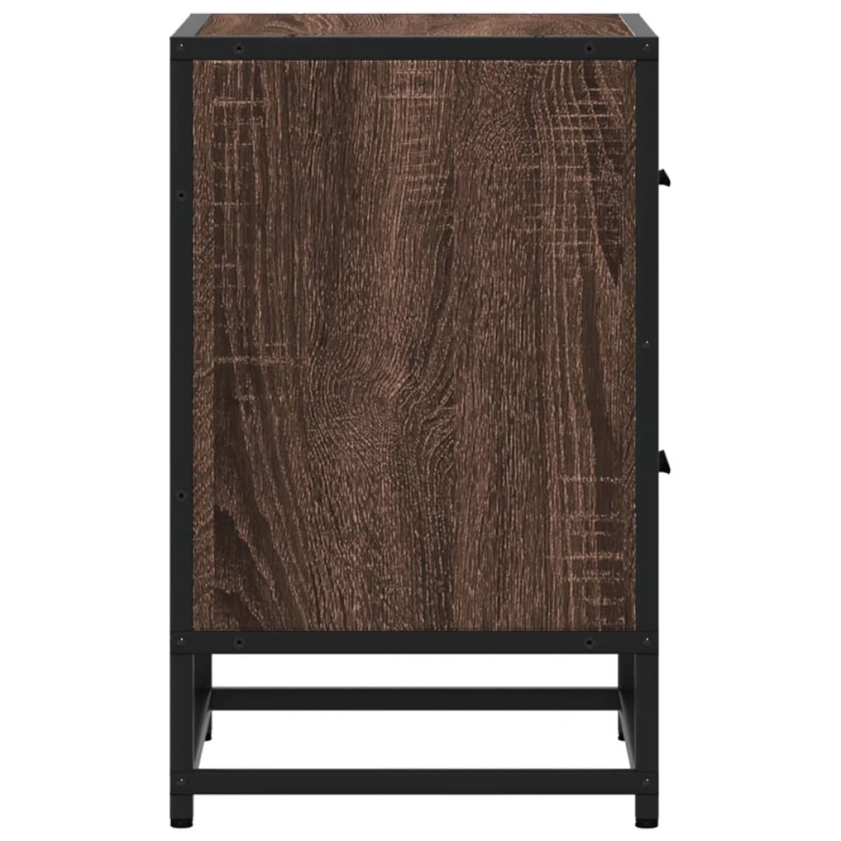 vidaXL Κομοδίνα Καφέ Δρυς 40x31x50 εκ. από Επεξεργασμένο Ξύλο