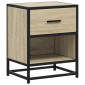 vidaXL Κομοδίνα Sonoma Δρυς 40x31x50 εκ. Επεξεργασμένο Ξύλο