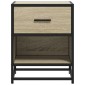 vidaXL Κομοδίνα Sonoma Δρυς 40x31x50 εκ. Επεξεργασμένο Ξύλο