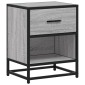 vidaXL Κομοδίνο Γκρι Sonoma 40x31x50 εκ. από Επεξεργασμένο Ξύλο