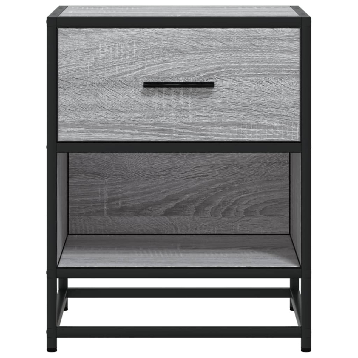 vidaXL Κομοδίνο Γκρι Sonoma 40x31x50 εκ. από Επεξεργασμένο Ξύλο