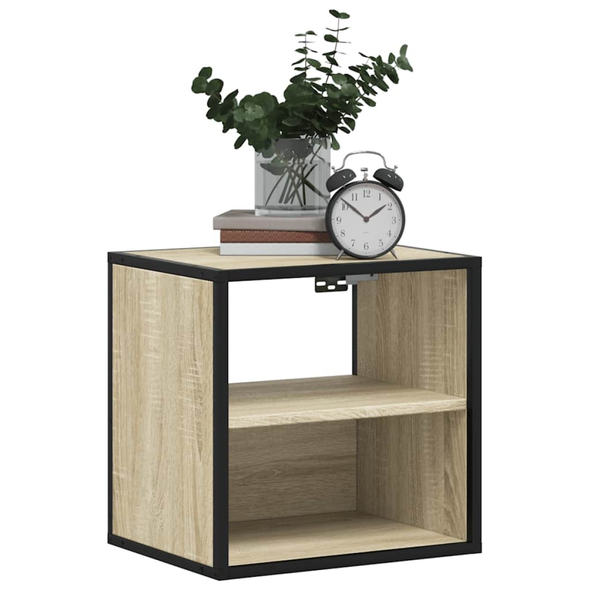 vidaXL Επίτοιχο κομοδίνο Sonoma Oak 40x31x39,5 cm