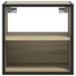 vidaXL Επίτοιχο κομοδίνο Sonoma Oak 40x31x39,5 cm