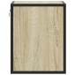 vidaXL Επίτοιχο κομοδίνο Sonoma Oak 40x31x39,5 cm