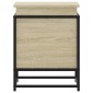vidaXL Κουτί Αποθήκευσης με Sonoma Δρυς 40x40x51,5 εκ. Επεξ. Ξύλο