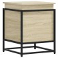 vidaXL Κουτί Αποθήκευσης με Sonoma Δρυς 40x40x51,5 εκ. Επεξ. Ξύλο