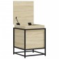 vidaXL Κουτί Αποθήκευσης με Sonoma Δρυς 40x40x51,5 εκ. Επεξ. Ξύλο