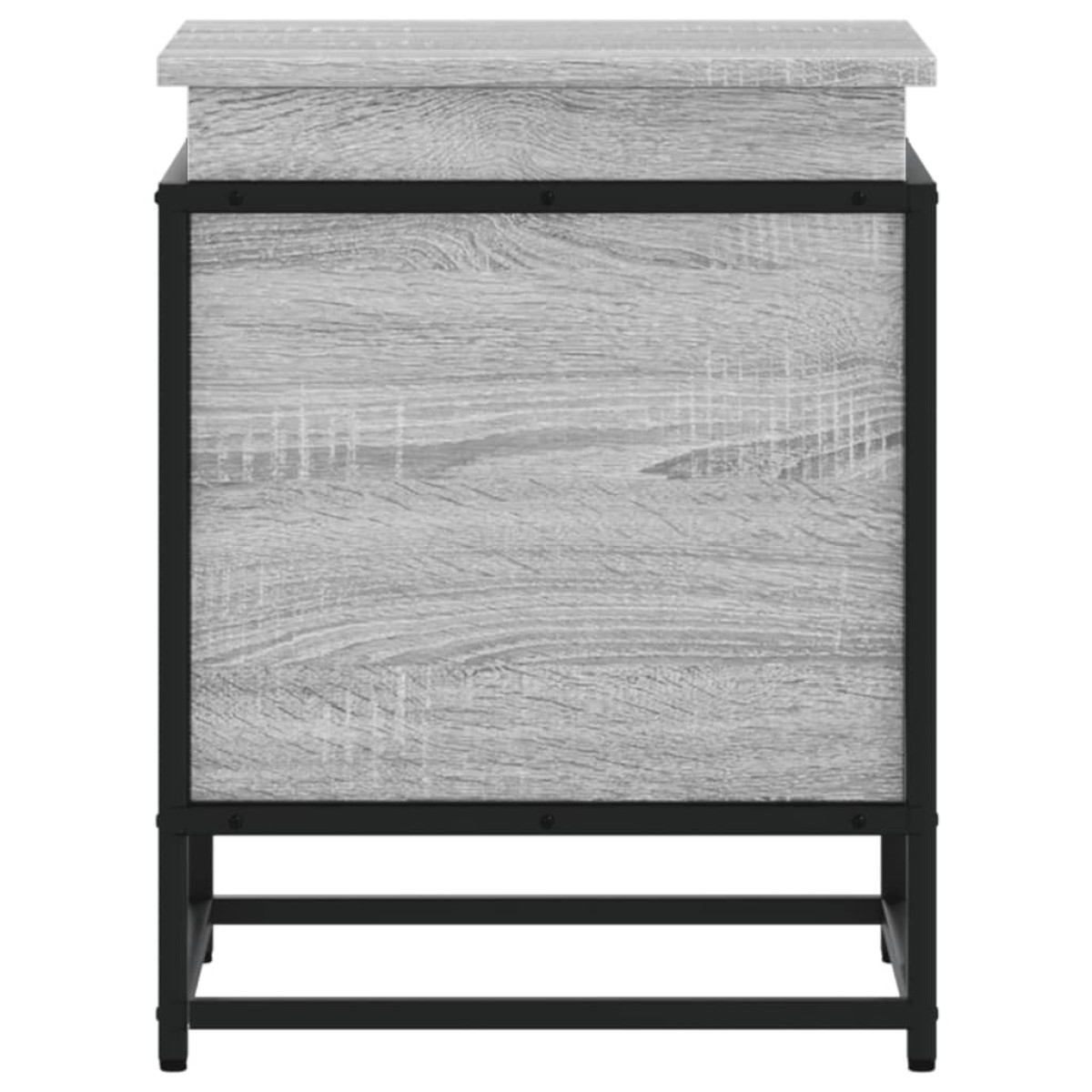 vidaXL Κουτί Αποθήκευσης με Γκρι Sonoma 40x40x51,5 εκ. Επεξ. Ξύλο