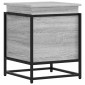 vidaXL Κουτί Αποθήκευσης με Γκρι Sonoma 40x40x51,5 εκ. Επεξ. Ξύλο