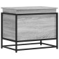 vidaXL Κουτί Αποθήκευσης με Γκρι Sonoma 60x40x51,5 εκ. Επεξ. Ξύλο