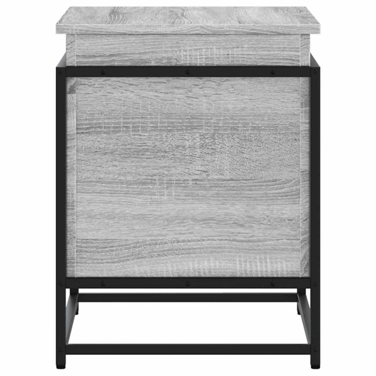 vidaXL Κουτί Αποθήκευσης με Γκρι Sonoma 60x40x51,5 εκ. Επεξ. Ξύλο