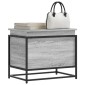 vidaXL Κουτί Αποθήκευσης με Γκρι Sonoma 60x40x51,5 εκ. Επεξ. Ξύλο