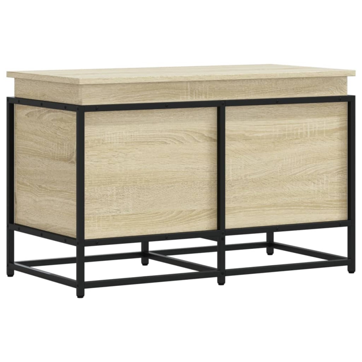 vidaXL Κουτί Αποθήκευσης με Sonoma Δρυς 80x40x51,5 εκ. Επεξ. Ξύλο