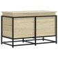 vidaXL Κουτί Αποθήκευσης με Sonoma Δρυς 80x40x51,5 εκ. Επεξ. Ξύλο